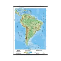 Carta Geografica America Meridionale