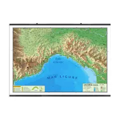 Carta Geografica Liguria