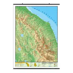 Carta Geografica Marche E Umbria