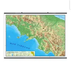 Carta Geografica Campania