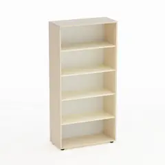 Mobile Kubò Betulla Colonna 5 Vani 180 Cm - Ripiani Magnolia | Conforme CAM