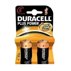Pile Duracell Pluspower 2 Pezzi Mezzatorcia (C)