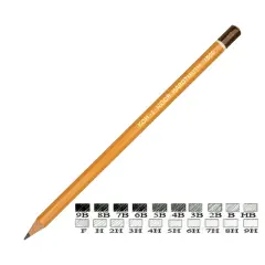 Matita Koh-I-Noor 5B – Matita in Grafite per Disegno Artistico e Sfumature Profonde