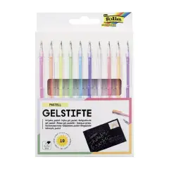 Penne Inchiostro Gel Pastello Fluo 10 colori