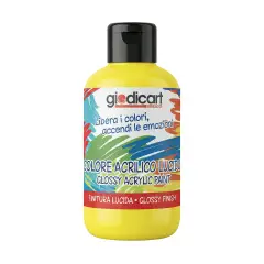 Tempera Acrilica Giodicolor - 500 ml - Giallo