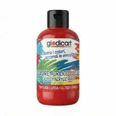 Tempera Acrilica Giodicolor - 500 ml - Rosso