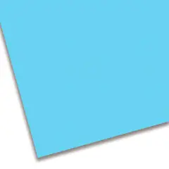 Cartoncino Colorato Premium Liscio – FSC, Colore Celeste, 70x100 cm
