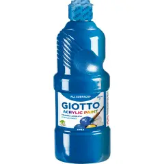 Tempera Acrilica Giotto 500 ml – Cyan