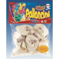 Palloncini Gonfiabili Busta 25 Pezzi W gli Sposi