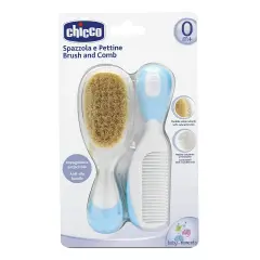Spazzola E Pettine Azzurro Chicco