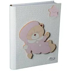 ALBUM NASCITA ORSO ROSA 24X30