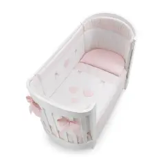 Completo Piumone Sfilabile Ariel 3 Pezzi Rosa – Set Letto Morbido e Sicuro
