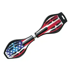 Skateboard a 2 Ruote Wave Board Urban Wave Usa Flag