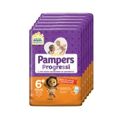 Pannolini Pampers Progressi - Taglia 6 - 16+ Kg - 17 Pezzi