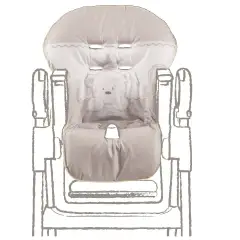 Ricambio Seggiolone in Pvc Baby Re Tortora
