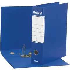 Raccoglitore a Leva Oxford Commerciale 23x30 Dorso 8 cm. Blu