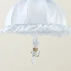 Puccio Lampadario Cupola Azzurro Diametro 50 cm.