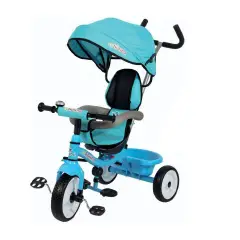 Triciclo Regolabile Colibrino – Fronte Mamma/Fronte Strada - Azzurro