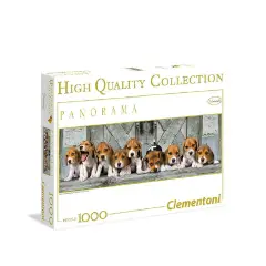 Puzzle 1000 Pezzi Panorama Beagles - Clementoni