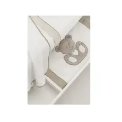 COPERTA IN PILE BIANCO TORTORA COLL. CHARLY