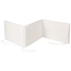Paracolpi Universale Tre Lati Bianco – H40 cm