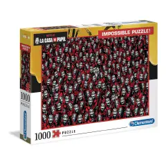 Puzzle 1000 Pezzi Impossible Netflix la Casa di Carta