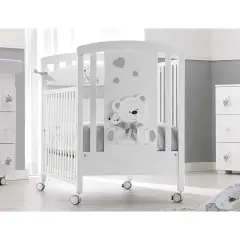 Tato Lettino Bianco Grigio Erbesi