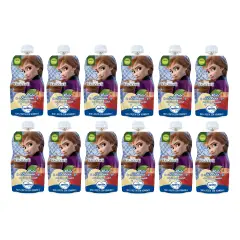 Mellin Succo di Frutta Pouch Disney Frozen Mela Banana 110 g – Merenda 100% Frutta
