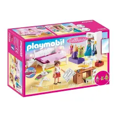 Playmobil 70208 Camera da Letto con Angolo Cucito e Luci, da 4 Anni