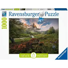 Puzzle 1000 Pezzi – Atmosfera Pittoresca nella Vallée de la Clarée, Alpi Francesi