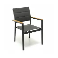 Poltrona Alluminio Modello Hills Antracite – Comfort e Stile per Outdoor