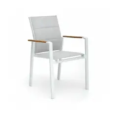 Poltrona Hills Bianca – Eleganza e Comfort per gli Spazi Esterni