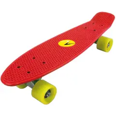 Skateboard Freedom Tavola Rossa Ruote Gialle - Sicuro e Divertente