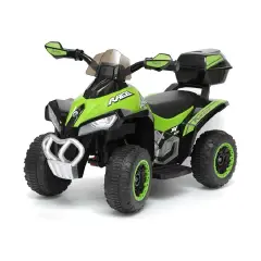 Moto Elettrica per Bambini Mini Quad 6V Verde
