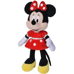 Peluche Minnie 35cm. con Abito Rosso