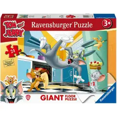 Puzzle 24 Pezzi Giant Tom & Jerry
