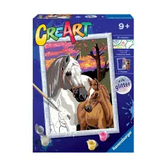 Creart Serie D Cavalli al Tramonto