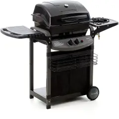 Barbecue a Gas Piùsaporillo con Pietra Lavica e Fornello Laterale – BBQ Sochef