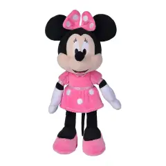 Peluche Disney Minnie Abito Fucsia 35 cm.