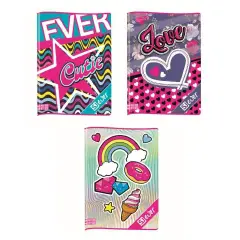 Sj Gang Ever Girl Quaderno Maxi96 100 Grammi Rig.B