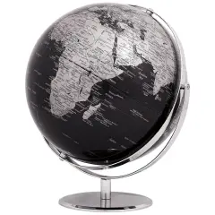 Mappamondo Juri Black – Diametro 30 cm / Altezza 36 cm – Nero – Ora a Prezzo Superscontato!