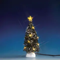 Albero Evergreen con Luci Chiare, Medio