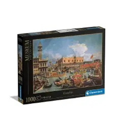 Puzzle 1000 Pezzi Museum Canaletto, The Return Of The Bucentaur At The Molo On Ascension Day