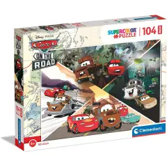 Puzzle 104 Pezzi Maxi Cars On The Road