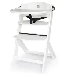 Seggiolone 3 in 1 Enock in Legno Bianco Kinderkraft