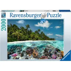 Puzzle 2000 Pezzi un Tuffo alle Maldive
