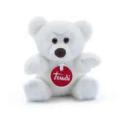 Peluche Trudino Orso Bianco XS 15 Cm