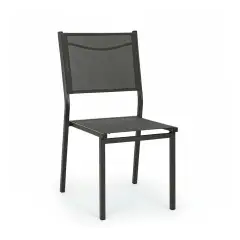 Sedia Hilde Antracite Bizzotto 0662841