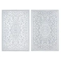 Tappeto Ansedonia Bianco/Grigio 150x210