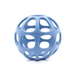 Bamboom Massaggiagengive a Pallina in Silicone Blu